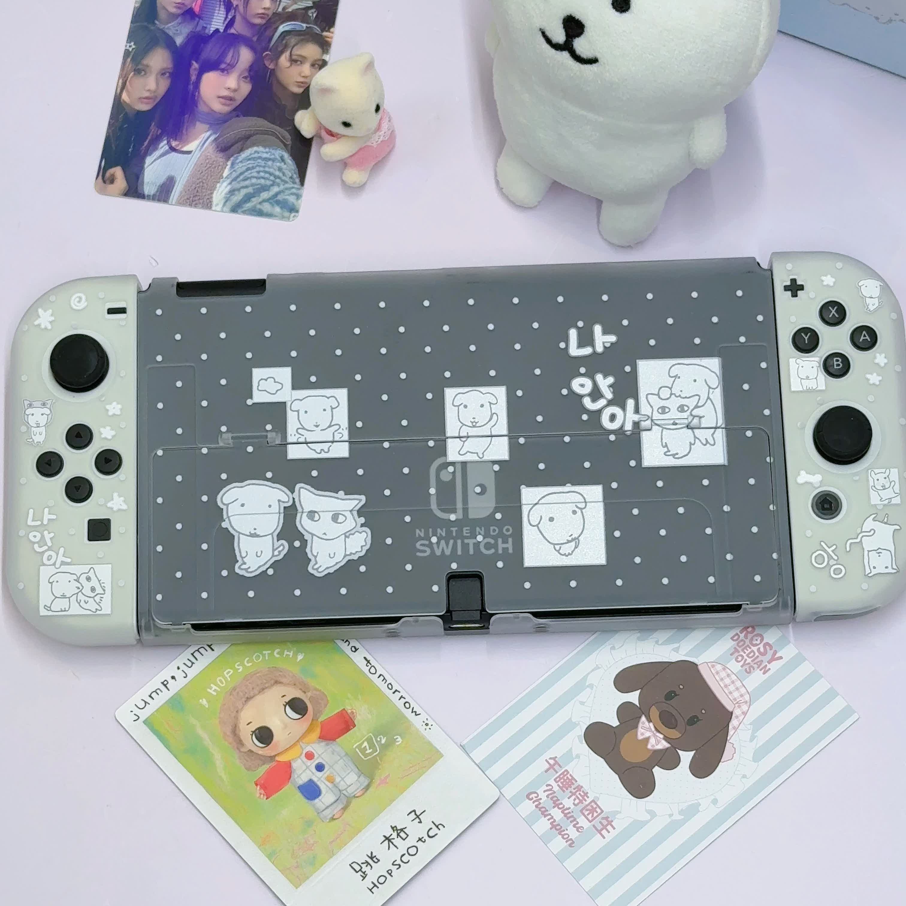 Gaming Console Nintendo Switch 2 - Cartoon-Hülle für Nintendo Switch 2 Transparente