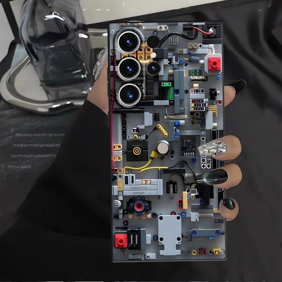 Gaming Console Phone - Lila Gaming-Konsolen-Hülle für Samsung Galaxy S20