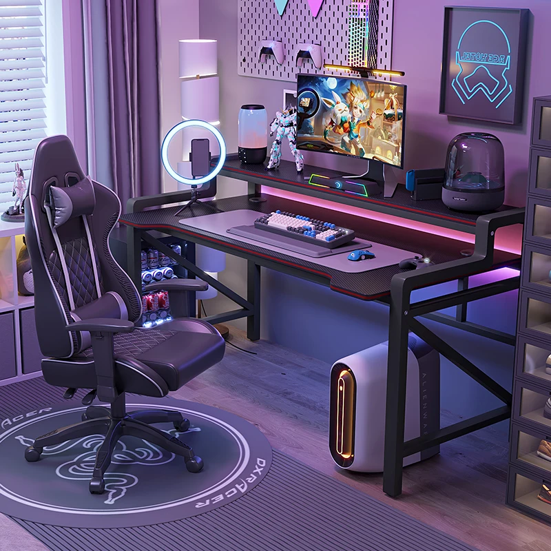 Gaming Console And Monitor - Gaming- und Studier-Computertische, Mauspad, Monitorständer, Aufbewahrungskonsole,