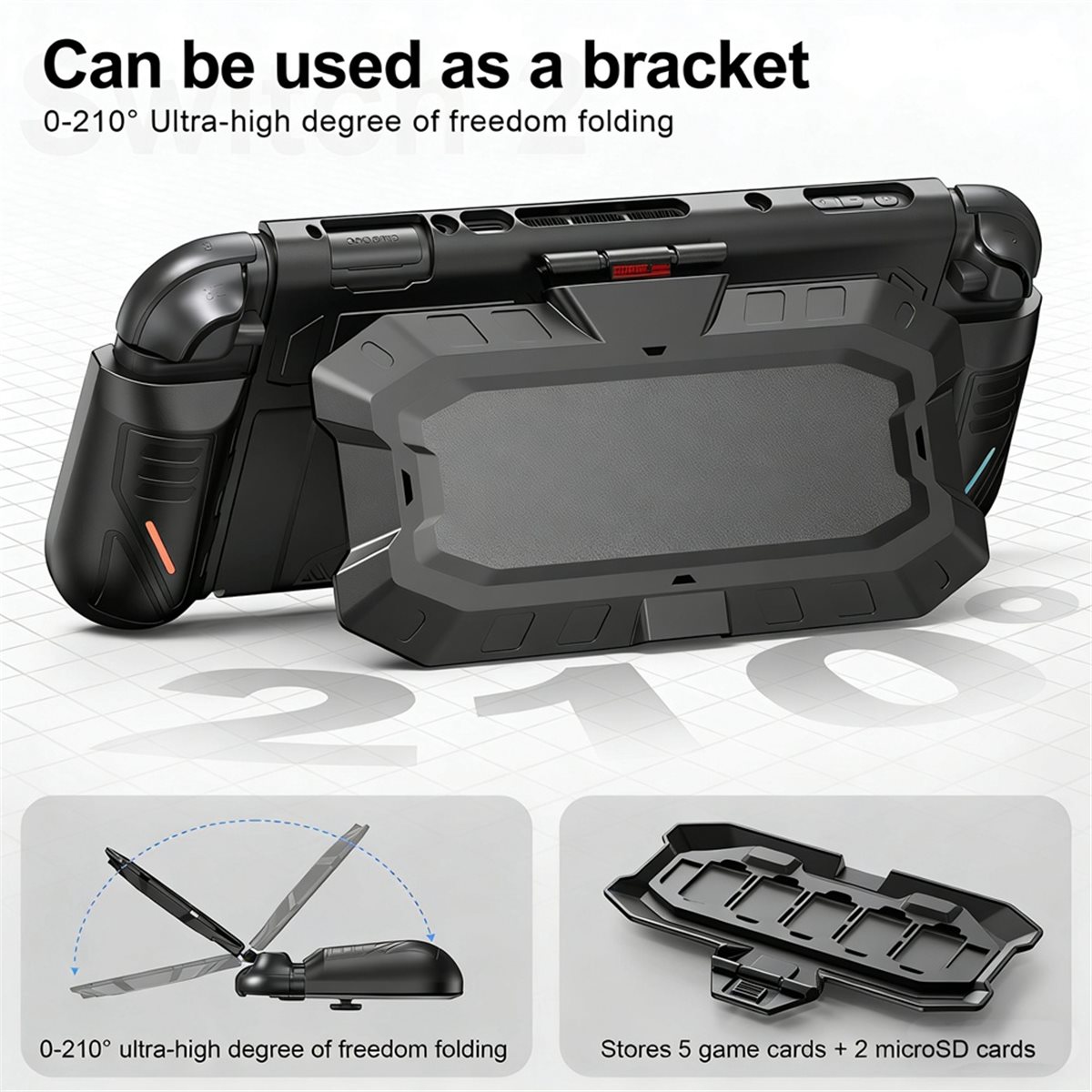 Gaming Console Nintendo Switch 2 - OKgood TPU-Hülle für Nintendo Switch 2