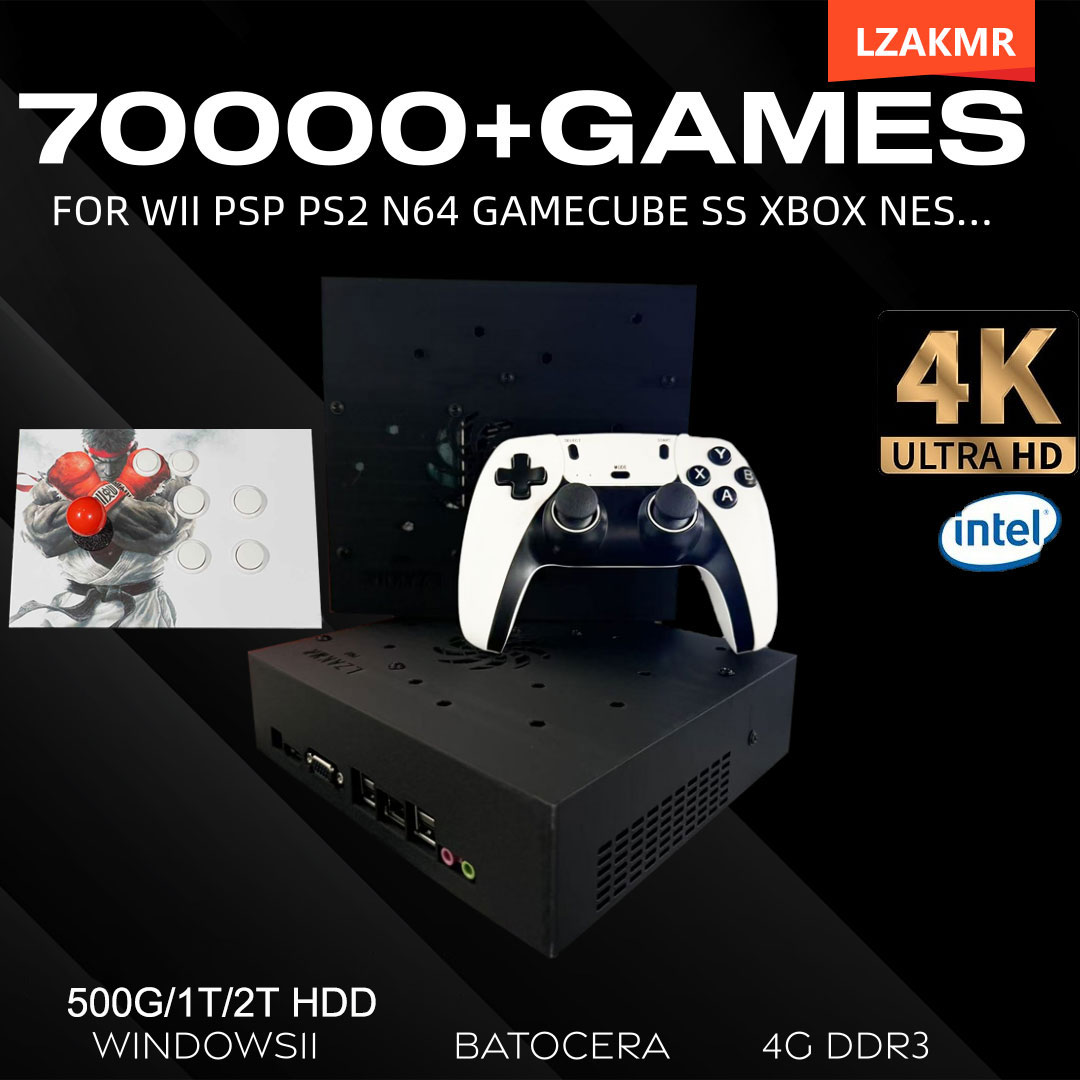 Gaming Console In Chinese - Retro-Gaming-Konsole 70000+ Spiele 2 TB T8
