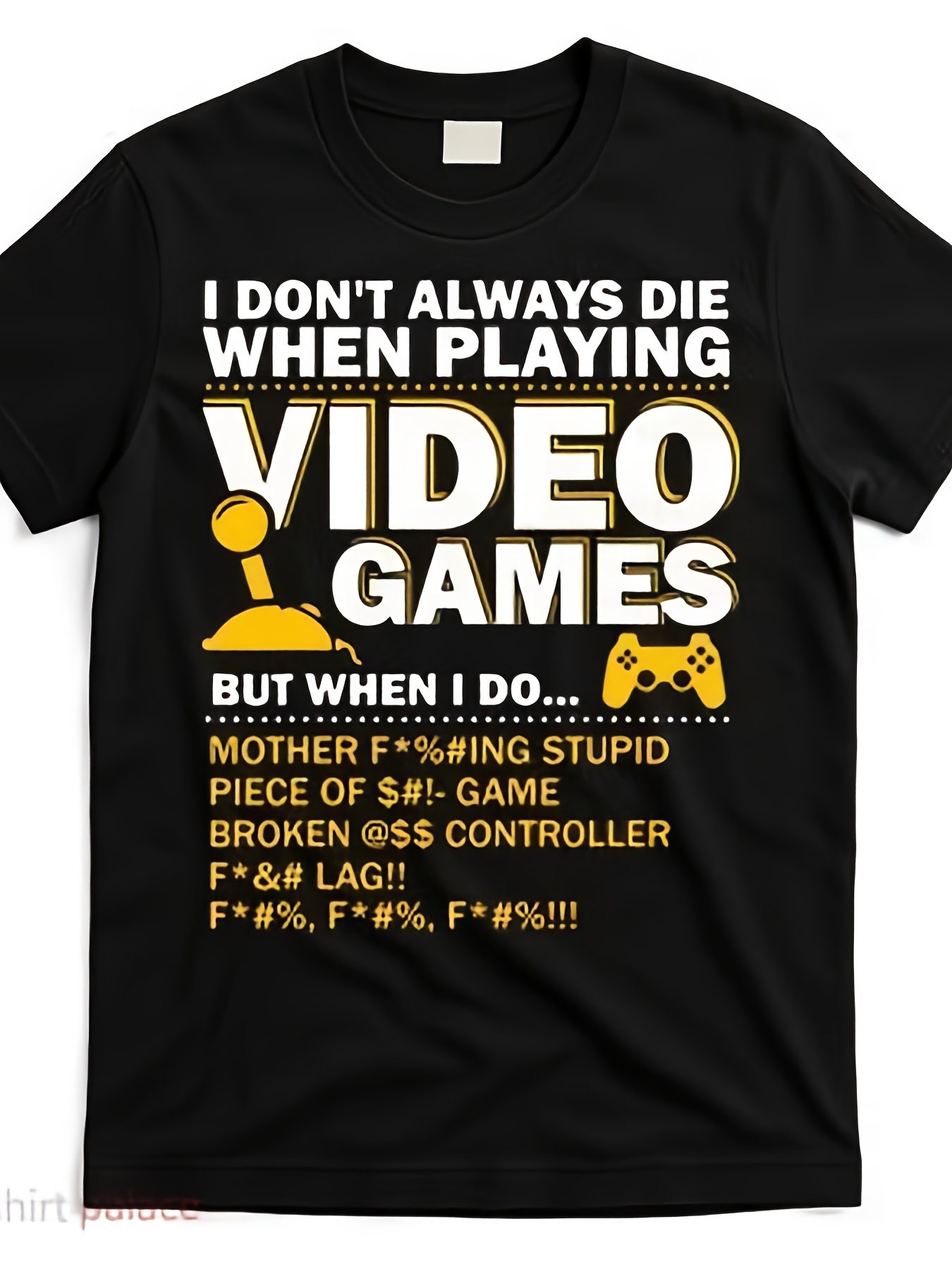 Gaming Console Icon - Herren Retro-Gaming-T-Shirt – Lässige Freizeitkleidung mit