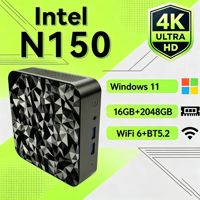 2026 Stellar Core N150 MINI PC – Gaming Console Windows Bewertung und Preis