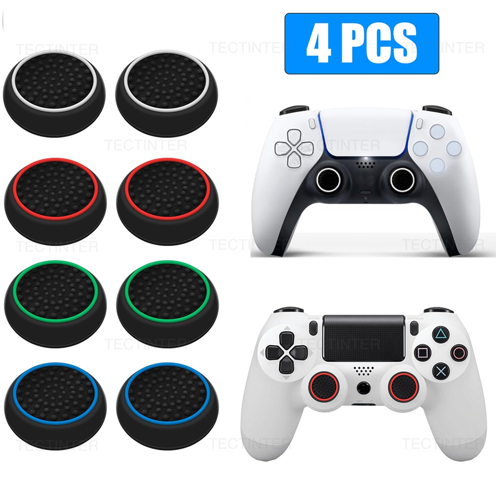 4 Stück Silikon-Analogstick-Gr – Gaming Console And Pc Bewertung und Preis