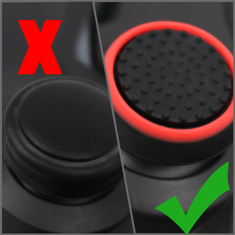4 Stück Silikon-Analogstick-Gr – Gaming Console And Pc Bewertung und Preis