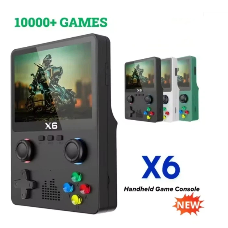 Handheld-Spielkonsolen X6 Retr – Gaming Console X6 X6 64 Gb Bewertung und Preis