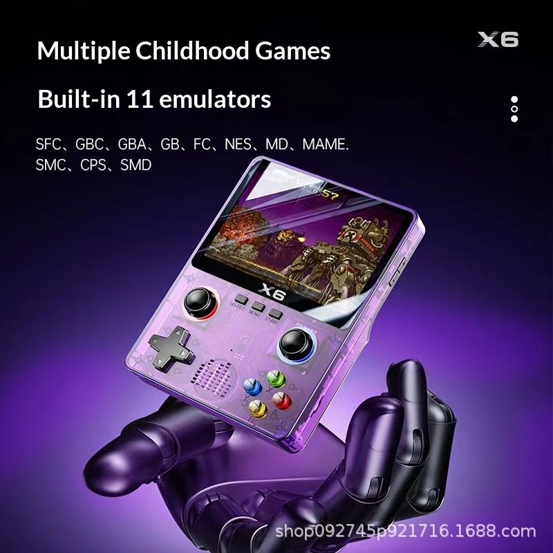 Handheld-Spielkonsolen X6 Retr – Gaming Console X6 X6 64 Gb Bewertung und Preis