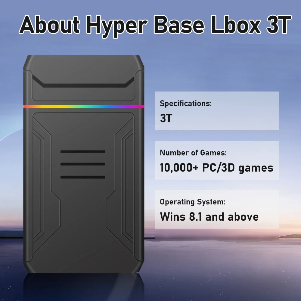3TB Launchbox Tragbare Gaming- – Gaming Console In Chinese Bewertung und Preis