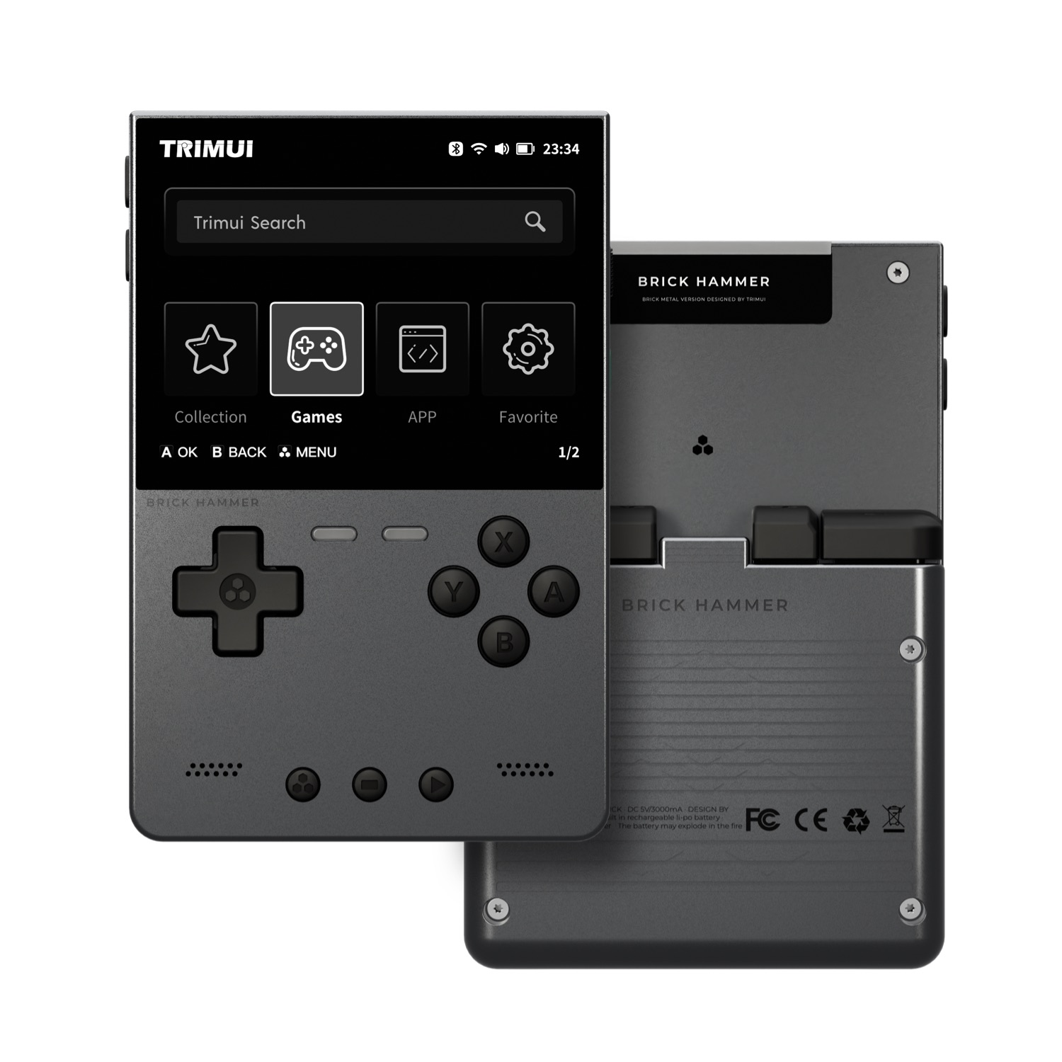 TRIMUI BRICK HAMMER Retro Hand – Gaming Console Phone Bewertung und Preis