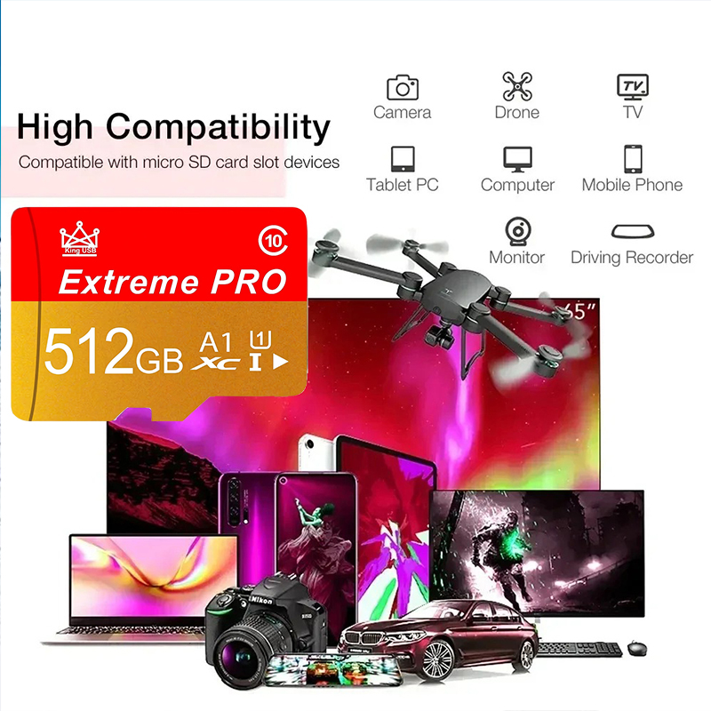 Premium SD-Karten 512GB 256GB  – Gaming Console And Monitor Bewertung und Preis