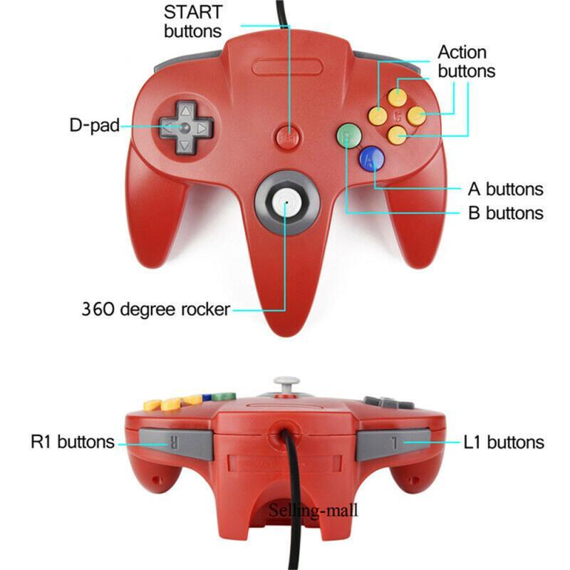 N64 Controller Klassische USB  – Gaming Console Windows Bewertung und Preis